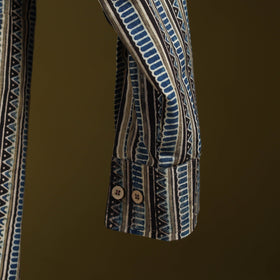 Multicolor - natural dyed cotton men full sleeve shirt 08