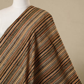 Multicolor - natural dyed cotton pedana kalamkari fabric 09