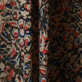 Multicolor - natural dyed cotton pedana kalamkari fabric 10