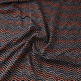 Natural dyed dola silk hand fabric 48 - handcrafted