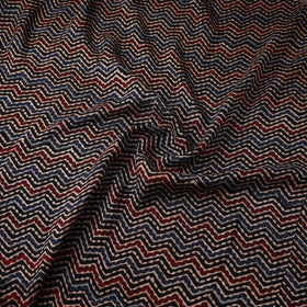 Natural dyed dola silk hand fabric 06 - handcrafted