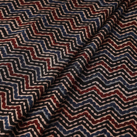 Natural dyed dola silk hand fabric 06 - handcrafted