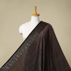 Natural dyed dola silk hand fabric 06 - handcrafted