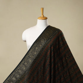 Natural dyed dola silk hand fabric 43 - handcrafted