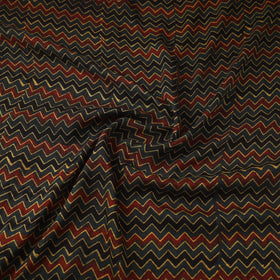 Natural dyed dola silk hand fabric 43 - handcrafted