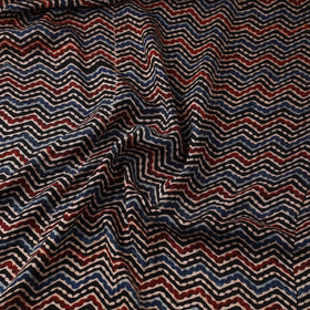 Natural dyed dola silk hand fabric 48 - handcrafted