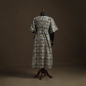 Natural dyed hand block kalamkari print patchwork cotton