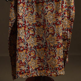 Natural dyed hand block kalamkari print patchwork cotton