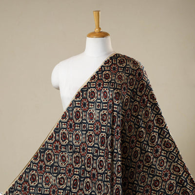 Multicolor - natural dyed hand modal silk fabric 02