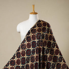 Multicolor - natural dyed hand modal silk fabric 20