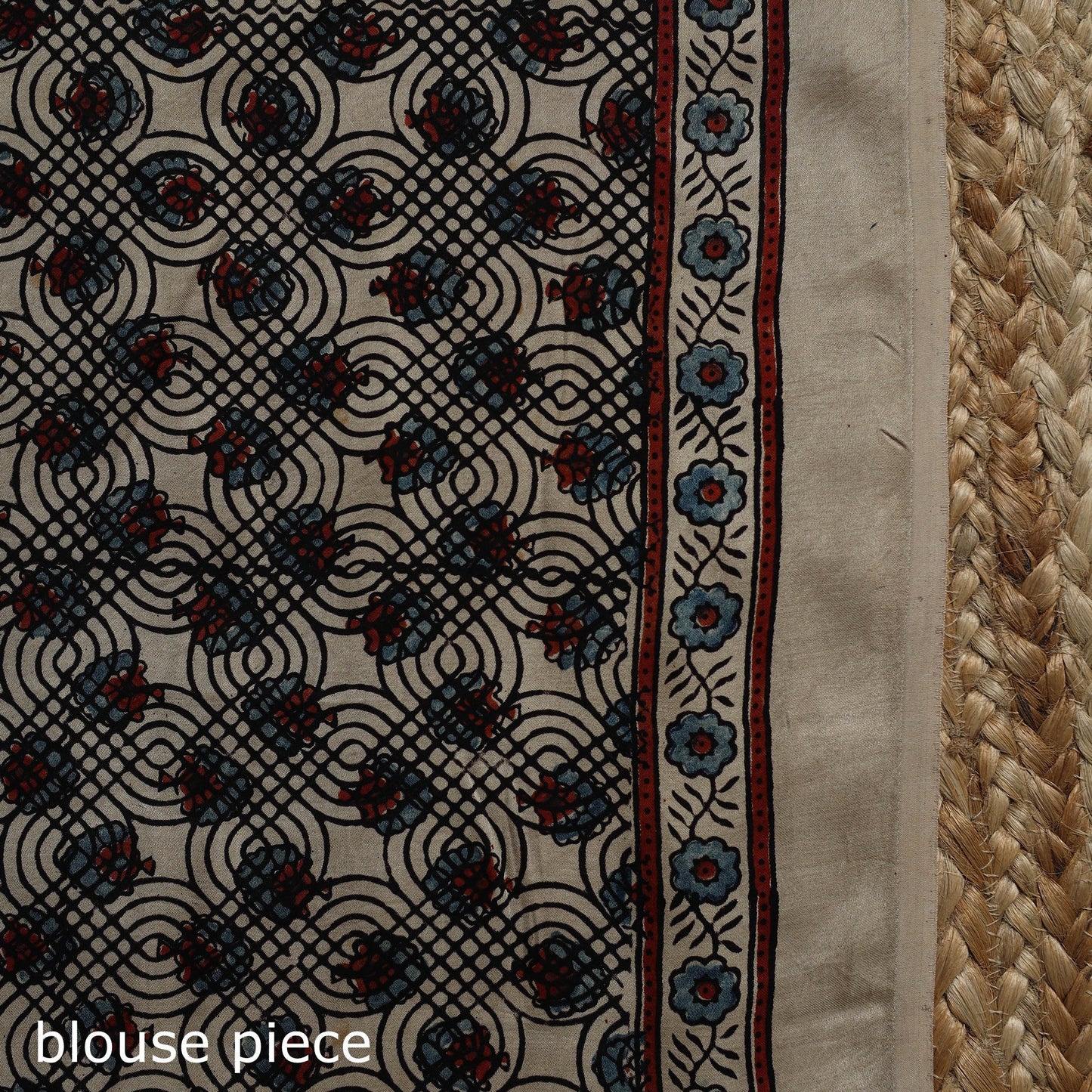 Natural dyed hand modal silk saree with tassels 15