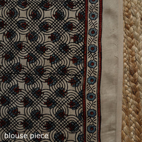 Natural dyed hand modal silk saree with tassels 15