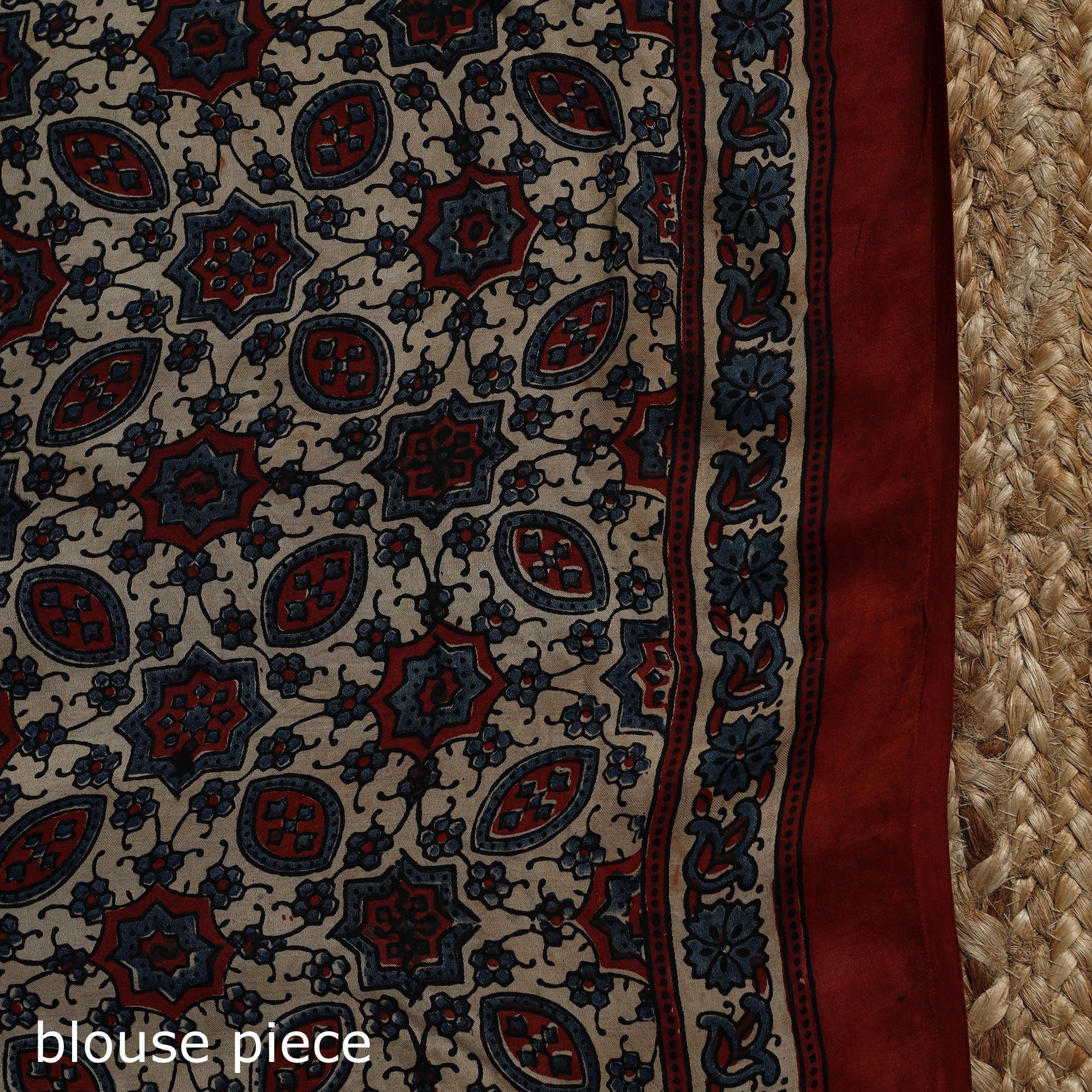 Natural dyed hand modal silk saree with tassels 13