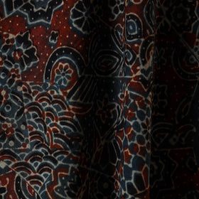 Multicolor - natural dyed hand cotton fabric 06