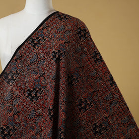 Multicolor - natural dyed hand cotton fabric 17