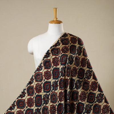 Multicolor - natural dyed hand modal silk fabric 20