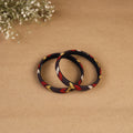 Natural dyed handpainted kalamkari bangle so2 (size - 2-8)