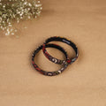 Natural dyed handpainted kalamkari bangle so2 (size - 2-8)