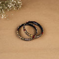 Natural dyed handpainted kalamkari bangle so2 (size - 2-8)
