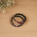Natural dyed handpainted kalamkari bangle so2 (size - 2-8)
