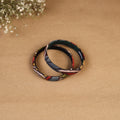 Natural dyed handpainted kalamkari bangle so2 (size - 2-8)