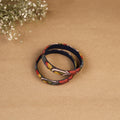 Natural dyed handpainted kalamkari bangle so2 (size - 2-8)