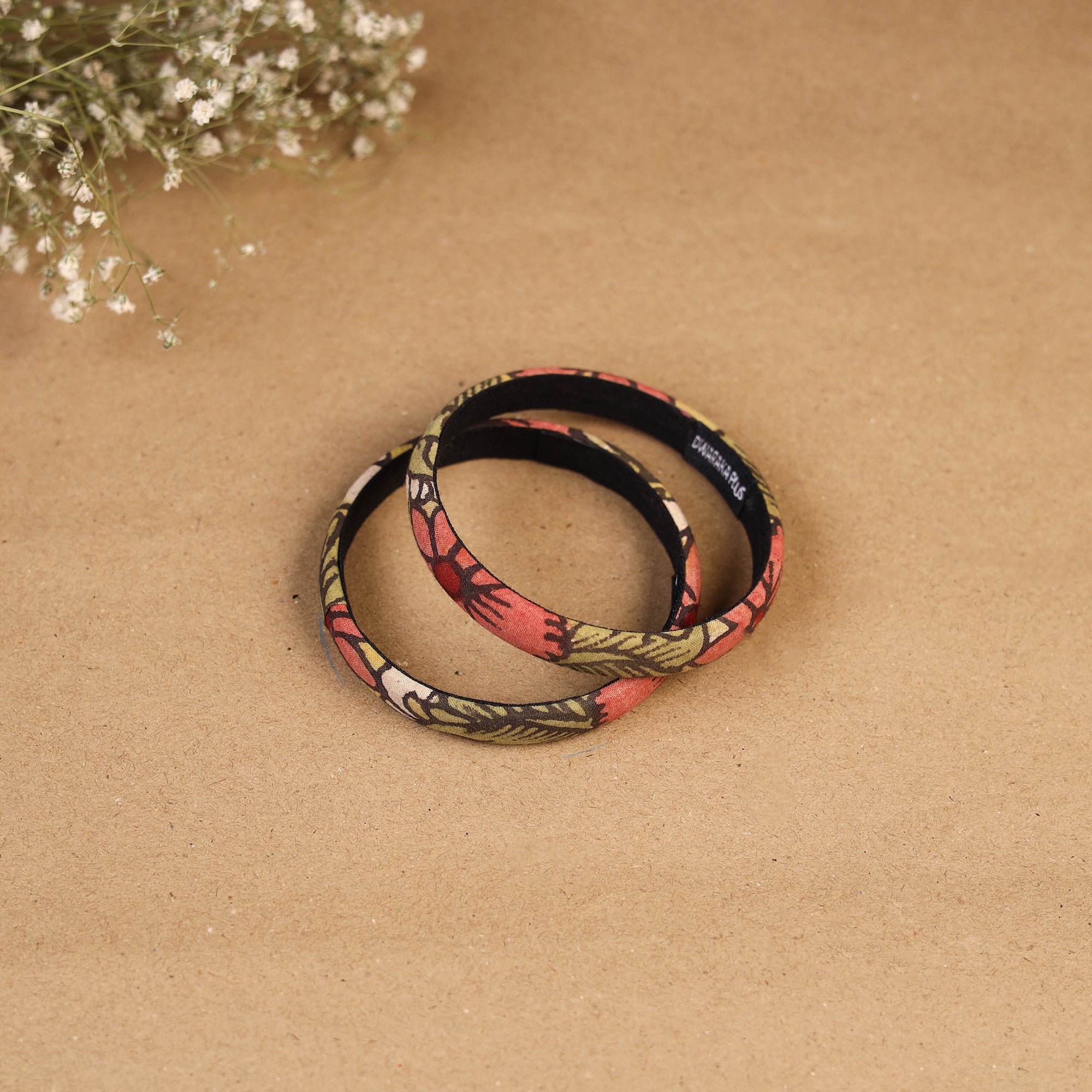 Natural dyed handpainted kalamkari bangle so2 (size - 2-8)