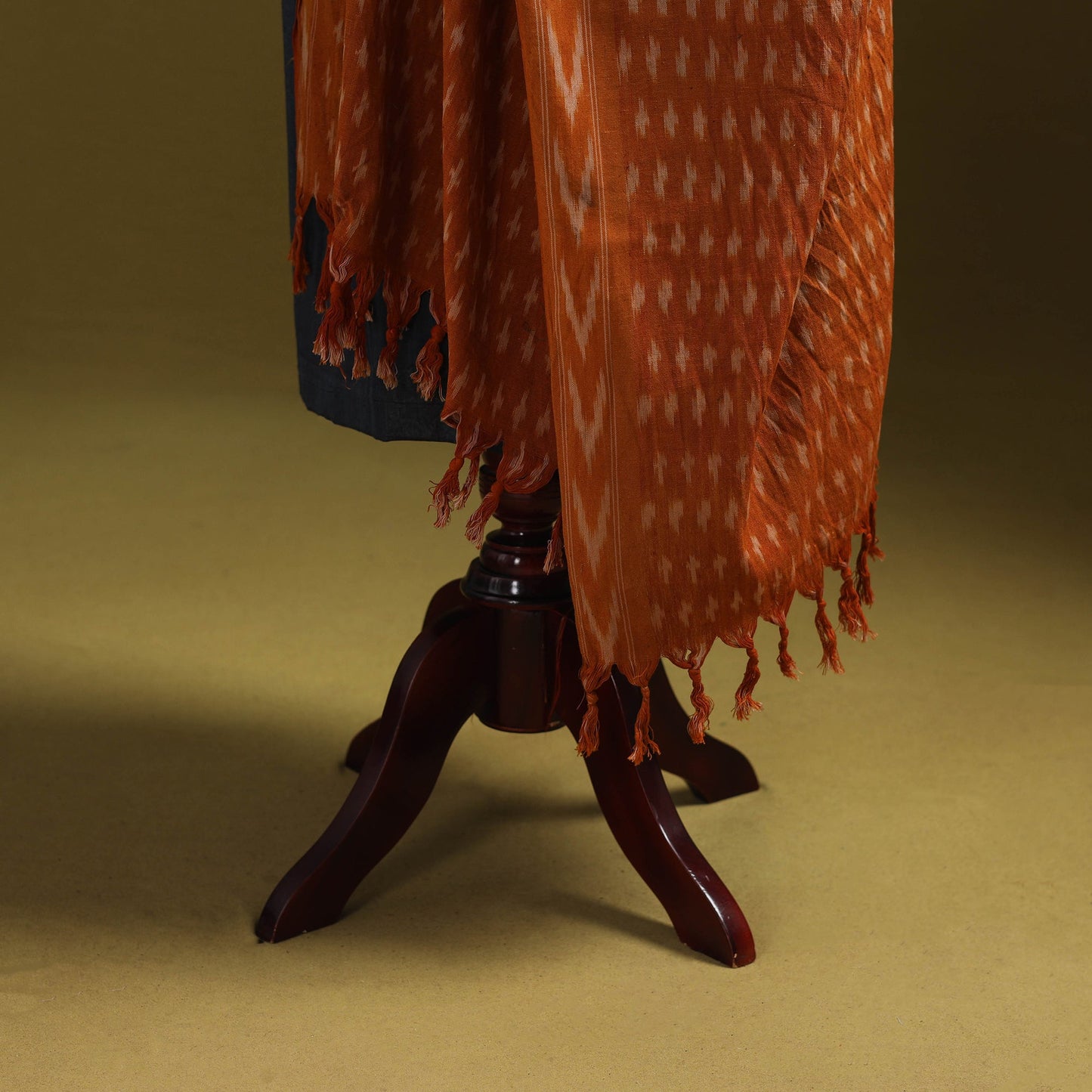 Multicolor - natural dyed kalamkari cotton dupatta