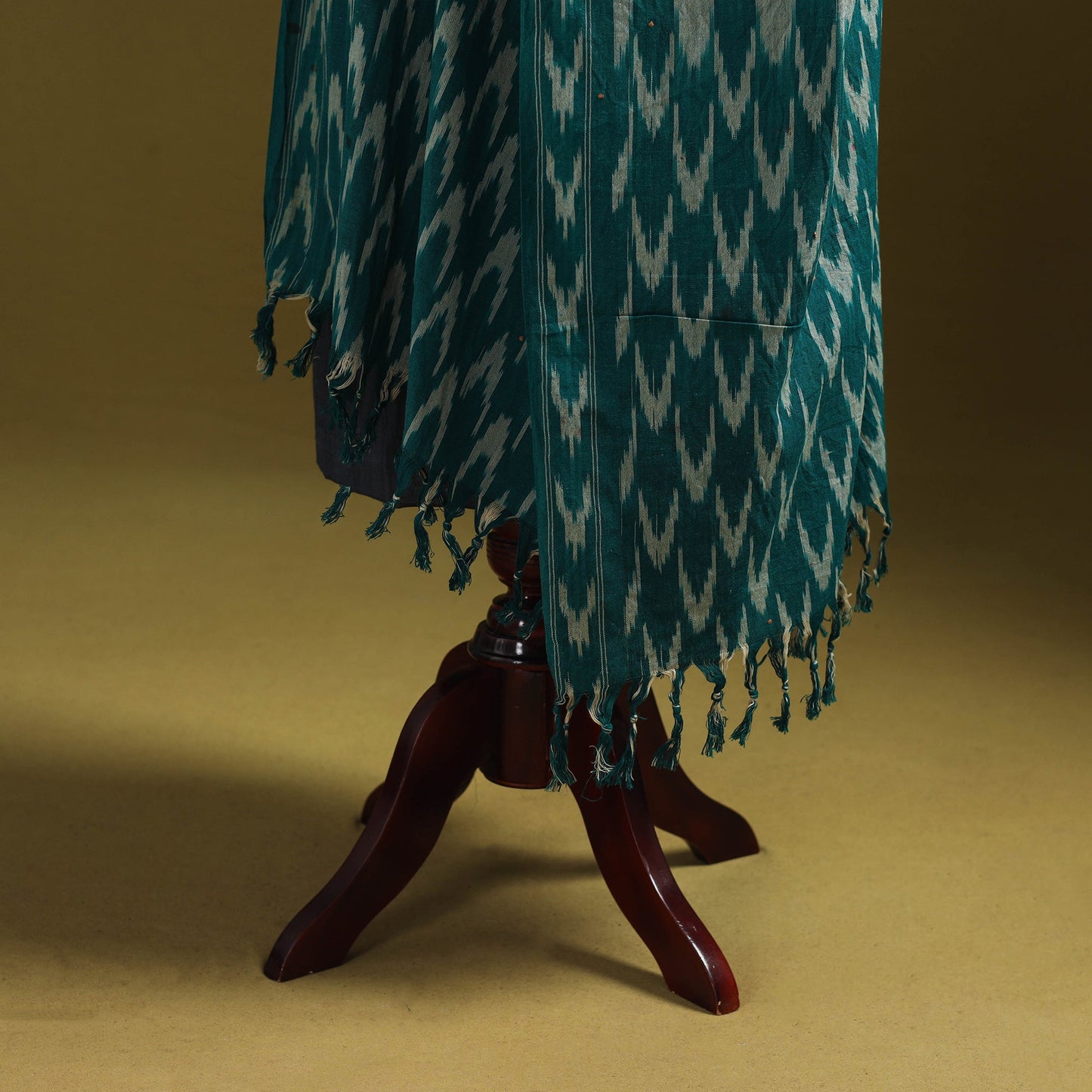 Multicolor - natural dyed kalamkari cotton dupatta