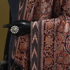 Multicolor - natural dyed kalamkari cotton dupatta