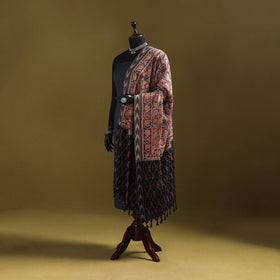 Multicolor - natural dyed kalamkari cotton dupatta