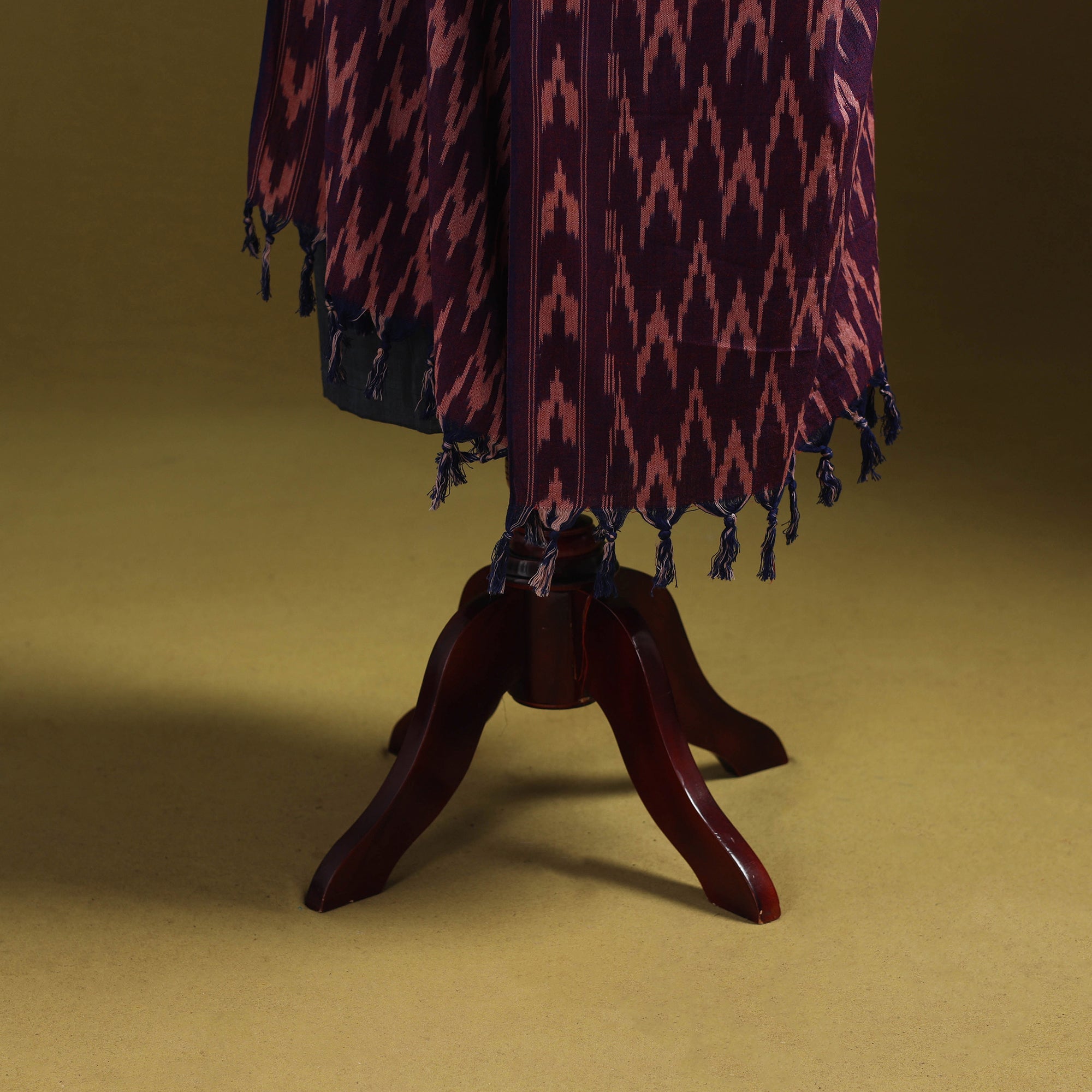 Multicolor - natural dyed kalamkari cotton dupatta