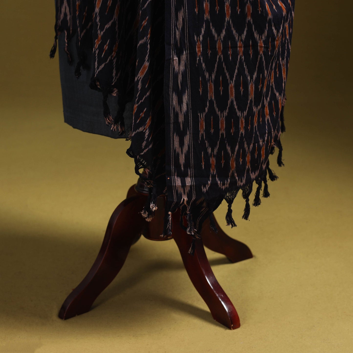 Multicolor - natural dyed kalamkari cotton dupatta