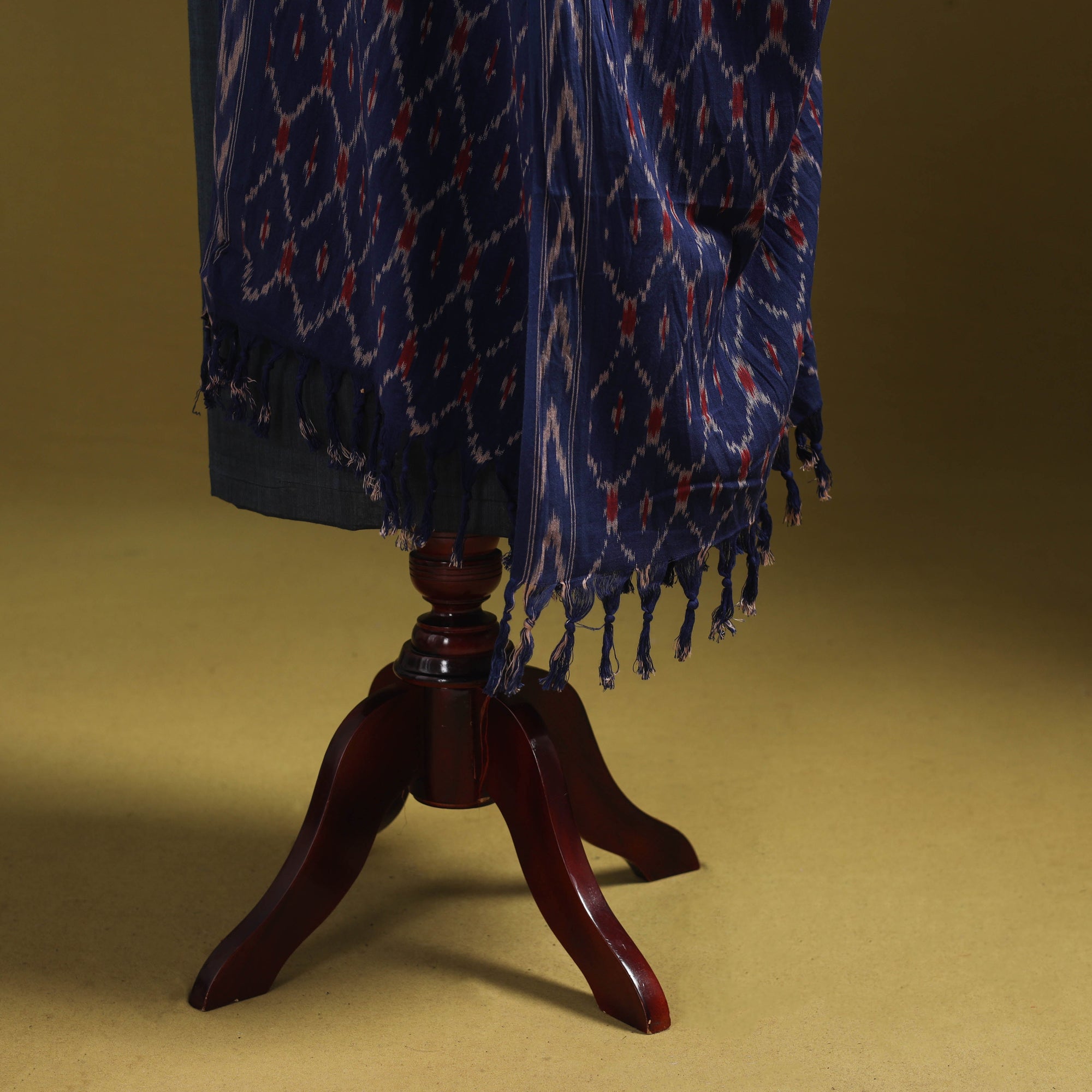 Multicolor - natural dyed kalamkari cotton dupatta