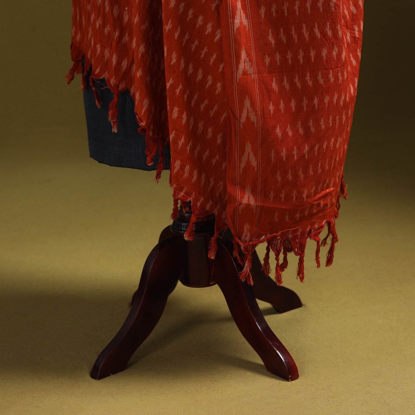 Multicolor - natural dyed kalamkari cotton dupatta