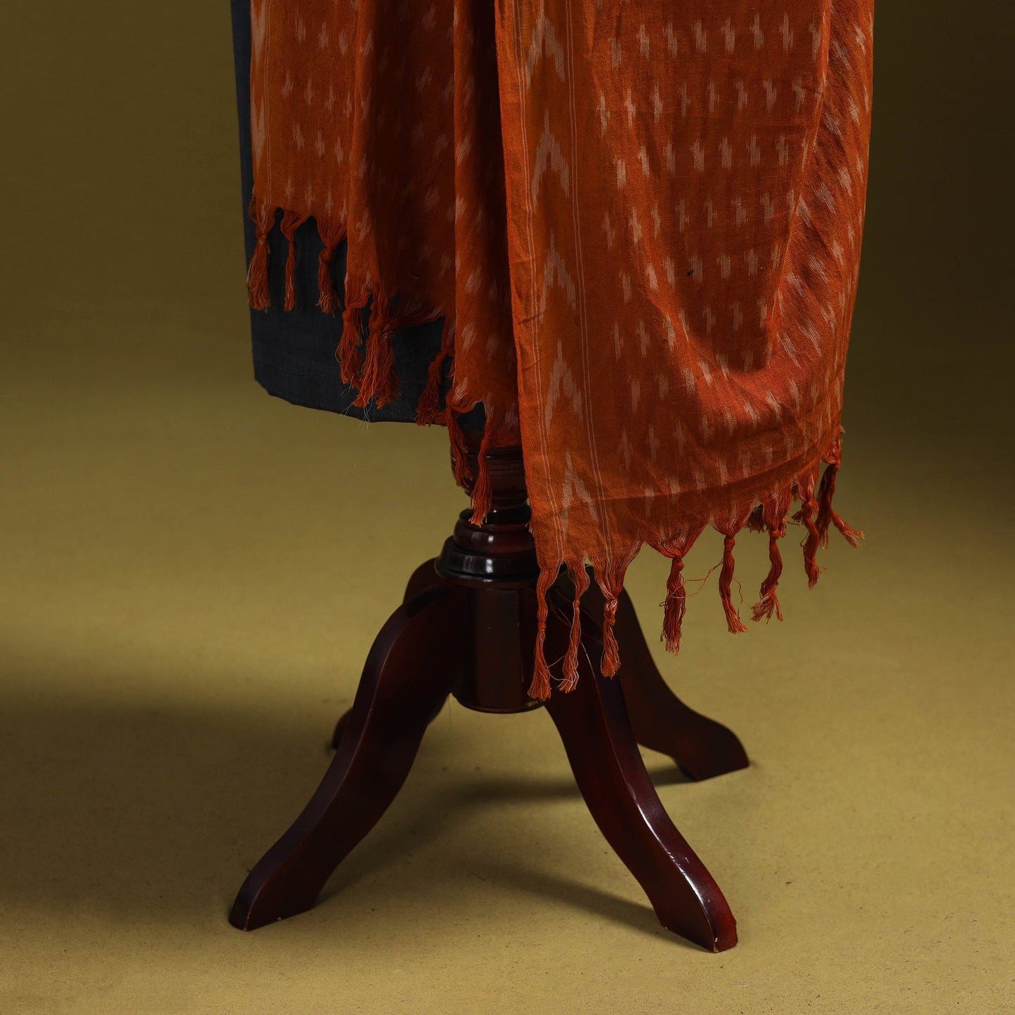 Multicolor - natural dyed kalamkari cotton dupatta