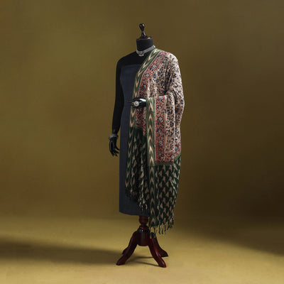 Multicolor - natural dyed kalamkari cotton dupatta