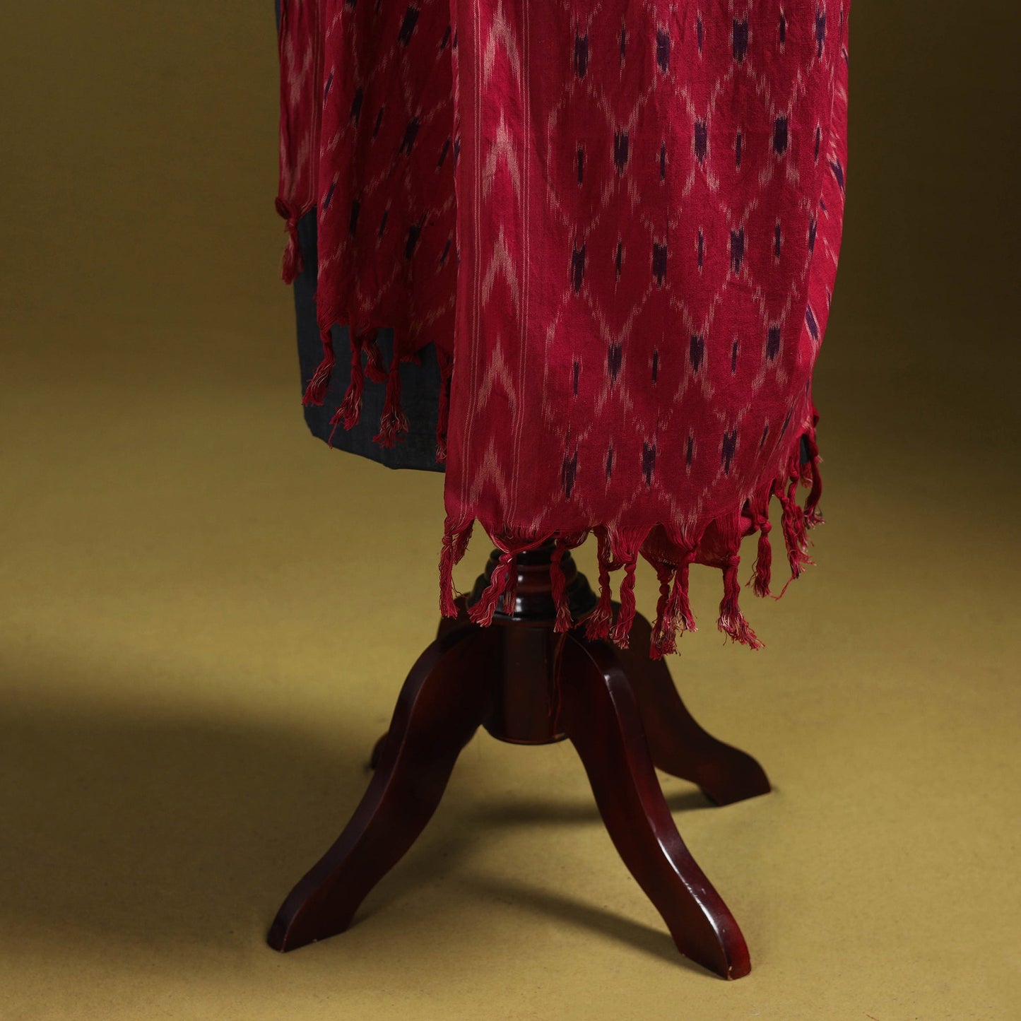 Multicolor - natural dyed kalamkari cotton dupatta