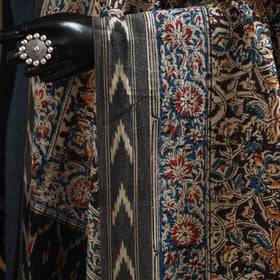 Multicolor - natural dyed kalamkari cotton dupatta
