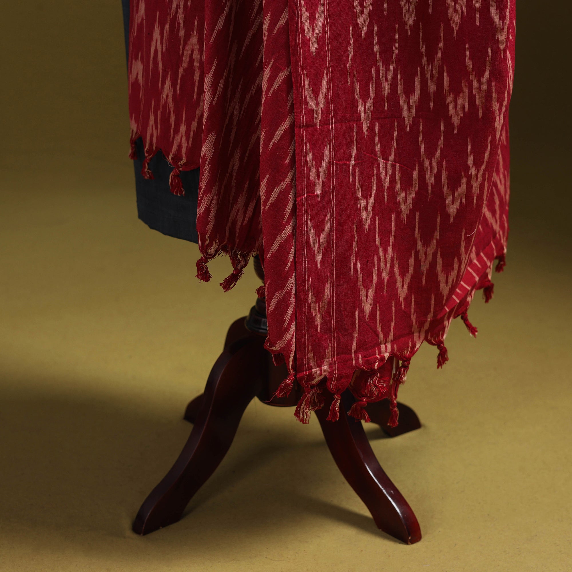 Multicolor - natural dyed kalamkari cotton dupatta