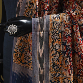 Multicolor - natural dyed kalamkari cotton dupatta