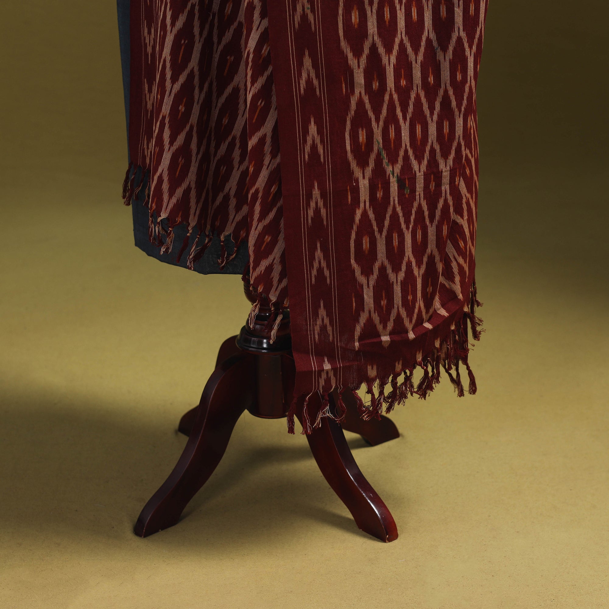 Multicolor - natural dyed kalamkari cotton dupatta