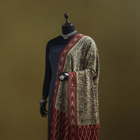 Multicolor - natural dyed kalamkari cotton dupatta
