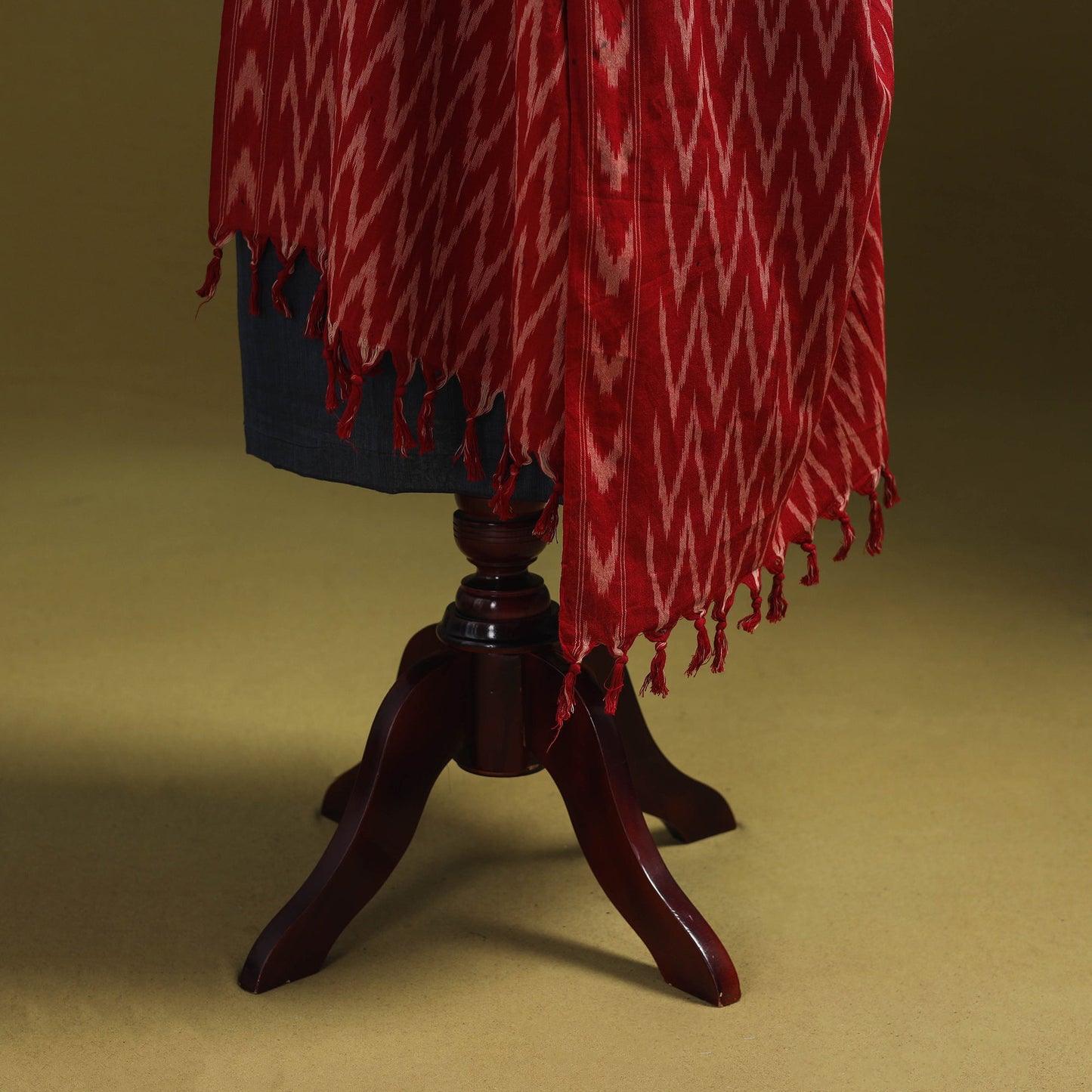 Multicolor - natural dyed kalamkari cotton dupatta