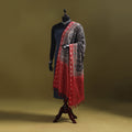 Multicolor - natural dyed kalamkari cotton dupatta