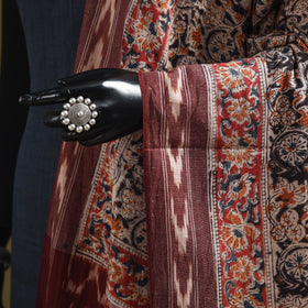 Multicolor - natural dyed kalamkari cotton dupatta