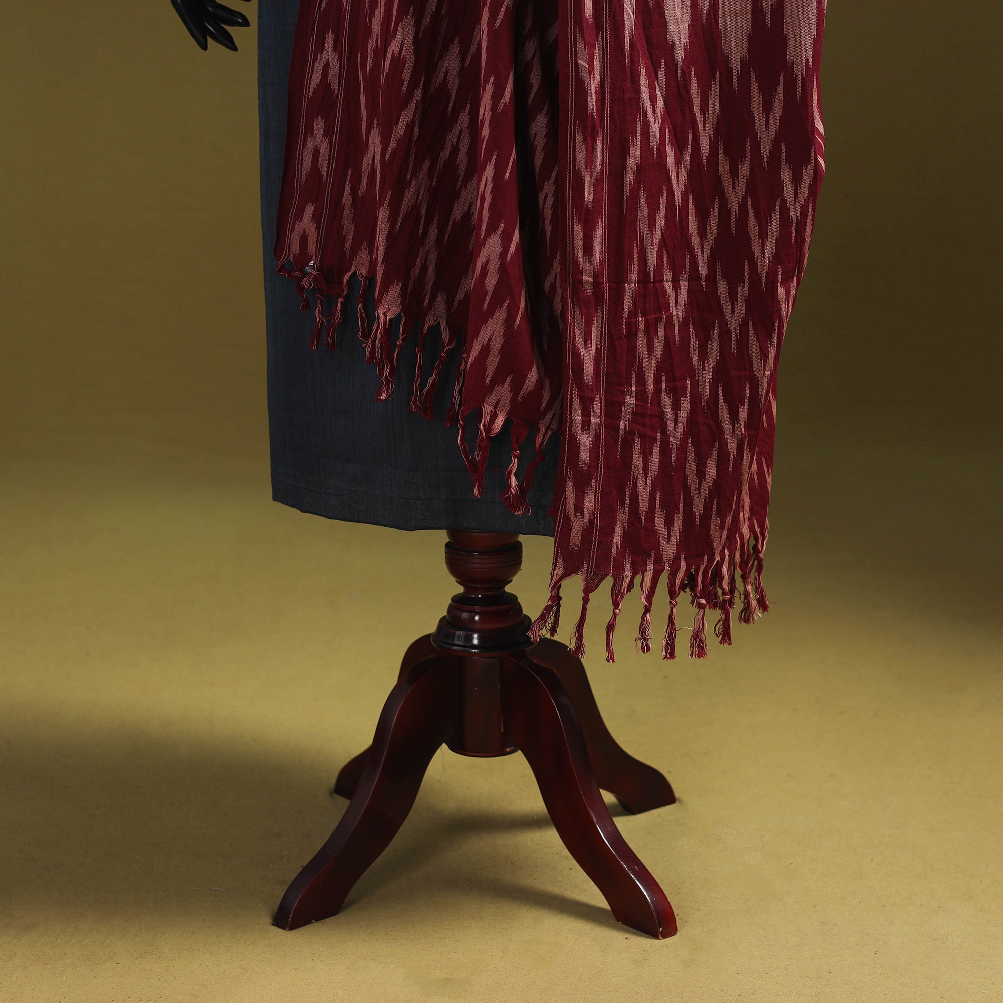 Multicolor - natural dyed kalamkari cotton dupatta