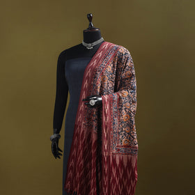 Multicolor - natural dyed kalamkari cotton dupatta