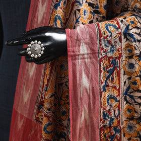 Multicolor - natural dyed kalamkari cotton dupatta