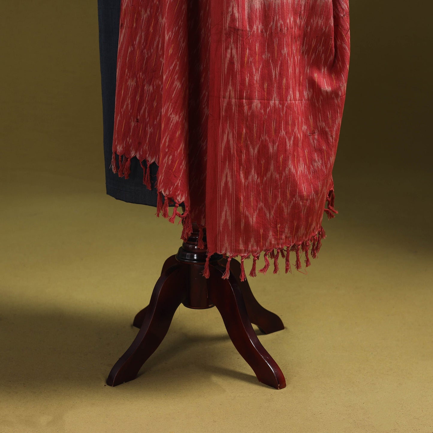 Multicolor - natural dyed kalamkari cotton dupatta